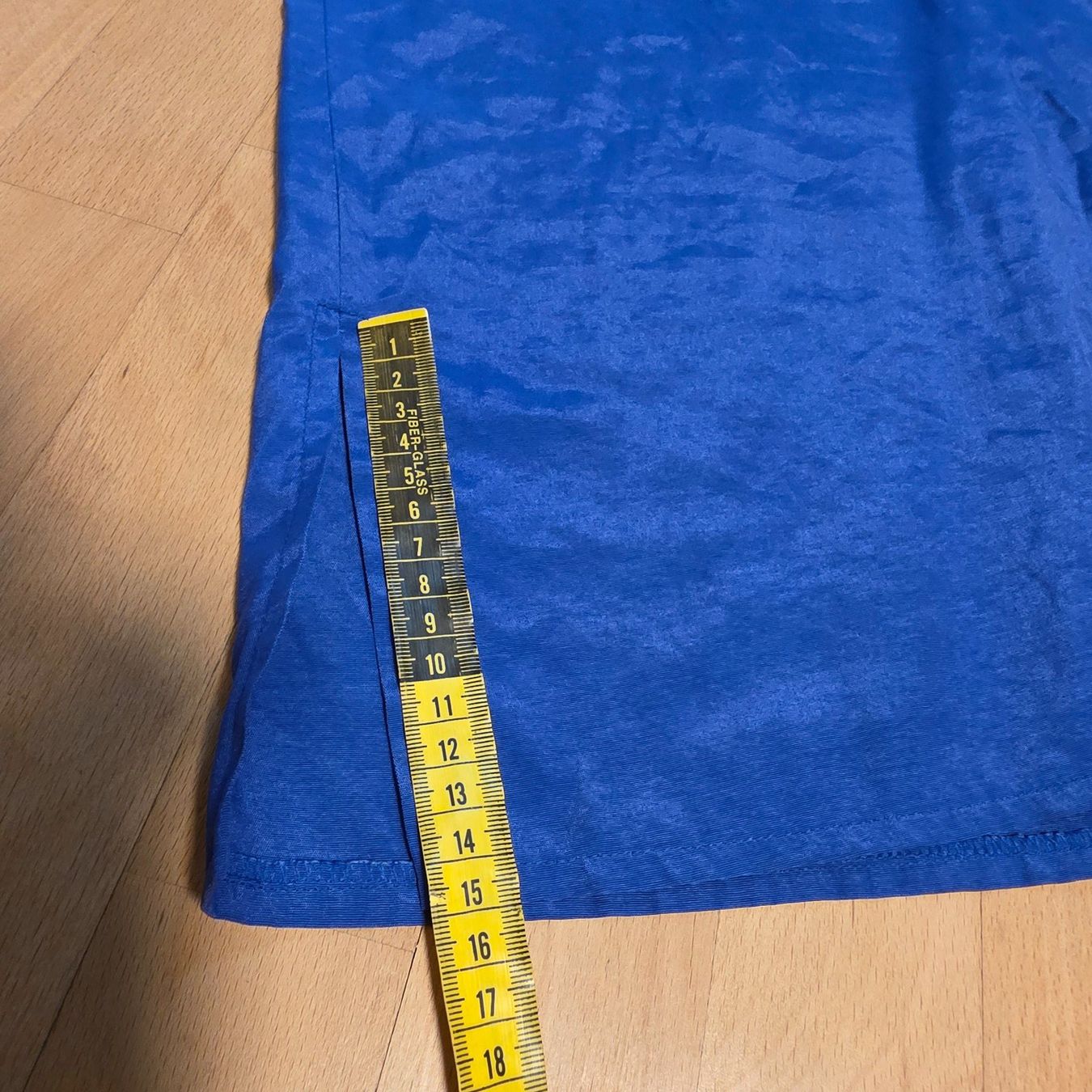 Camicette: Vintage Sommerbluse Blau Gr. M – Usato da Wald ZH venduto da CapLux 3