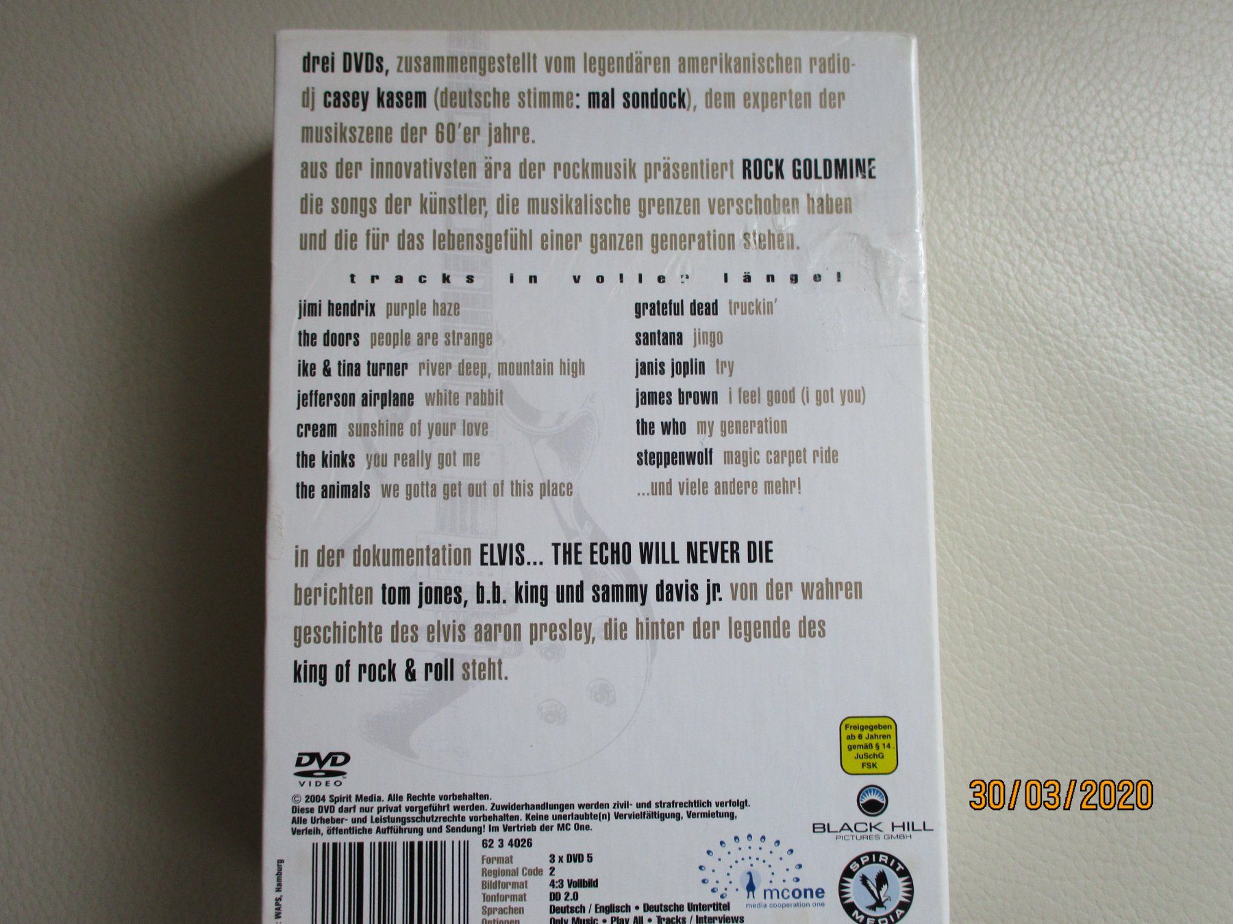 Tutti i DVDs: Rock Goldmine (DVD) – Usato da Liestal venduto da Disc-Point 1