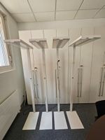 Stehlampe, weiss, 4 Stk, ideal fürs Büro - Artemide