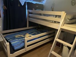 Flexa Etagenbett natur Holz gut erhalten