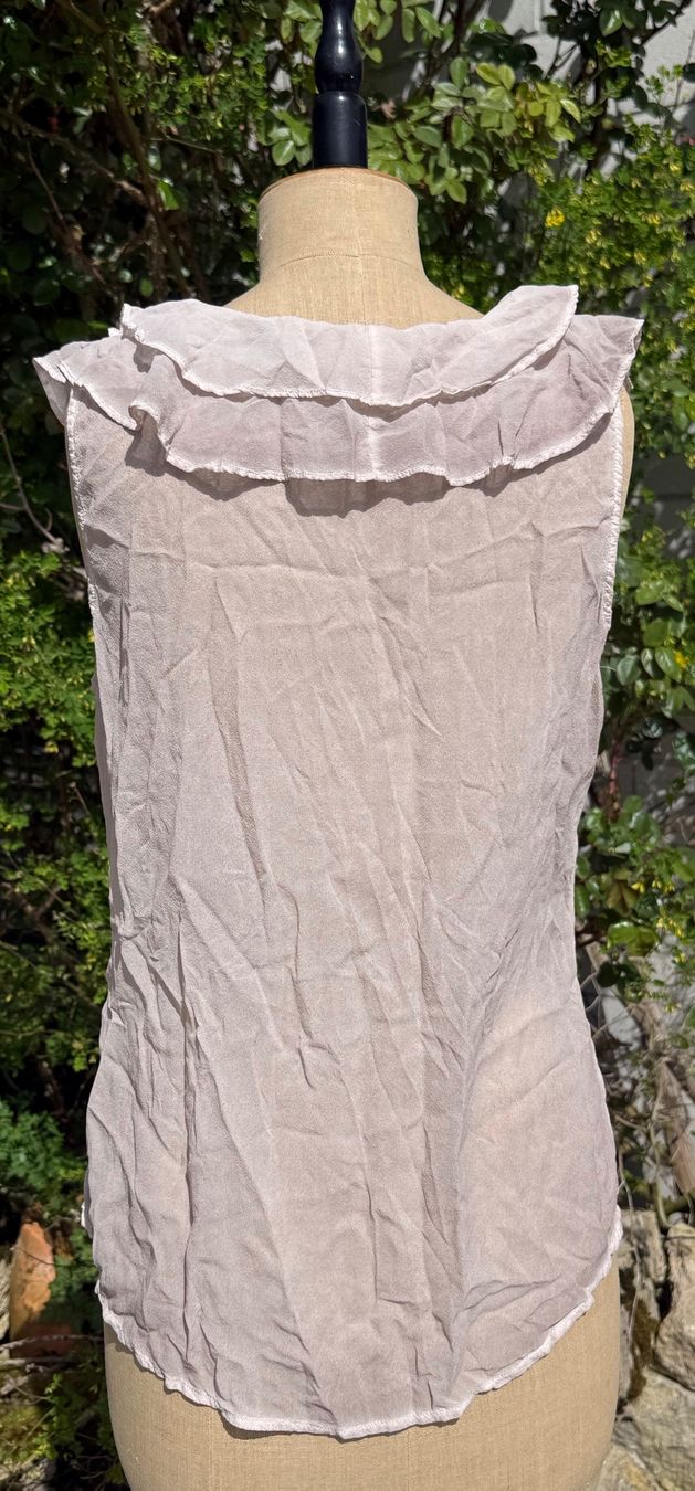 Nile Top: Nile Seidentop mit Rüschen Grösse S – Usato da Lostorf venduto da Ka_schmi 1