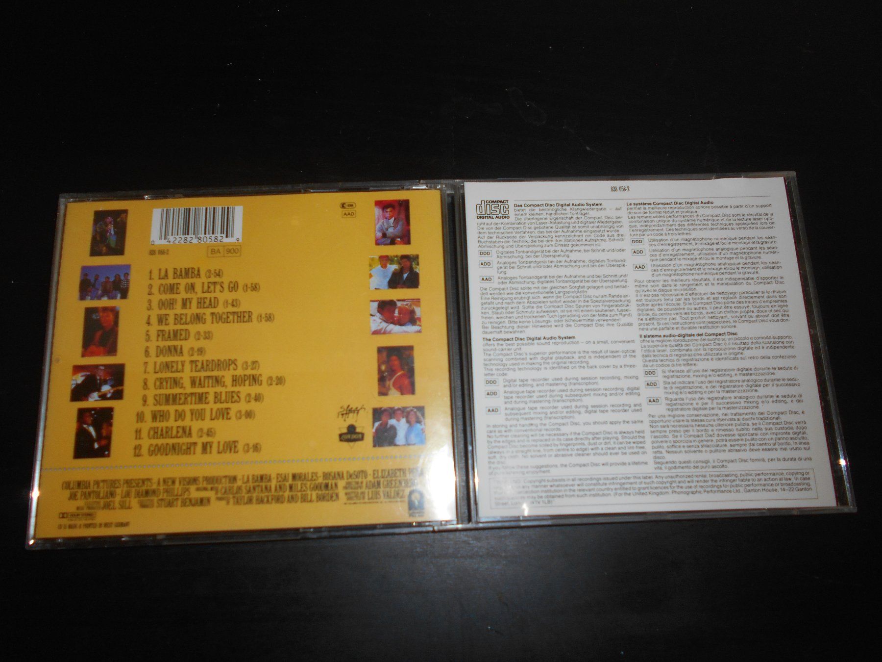 CDs: O.S.T La Bamba / 1987 – Gebraucht aus Aarberg von witchhunter01 1
