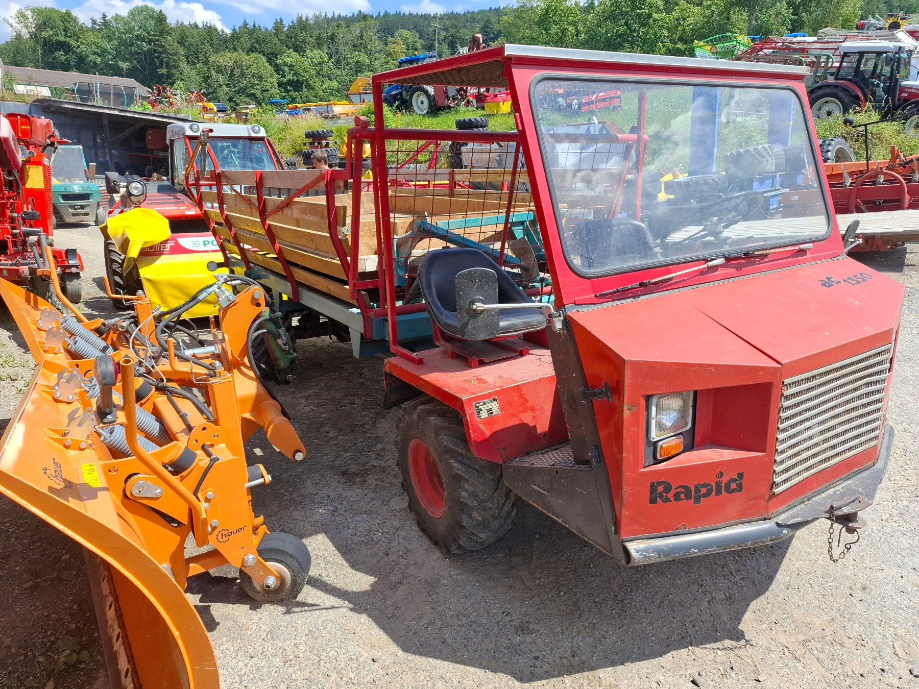 Rapid Toutes les machines: Transporter Rapid Alltrac  AC 1350 – D'occasion à Degersheim par powertrac 1