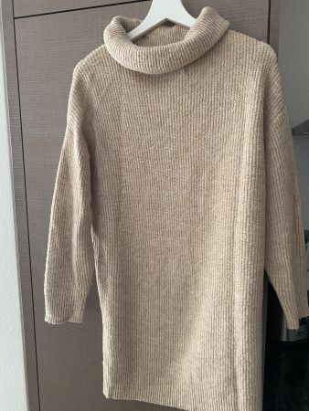 Pulloverkleid Rollkragenkleid Gr. S/M