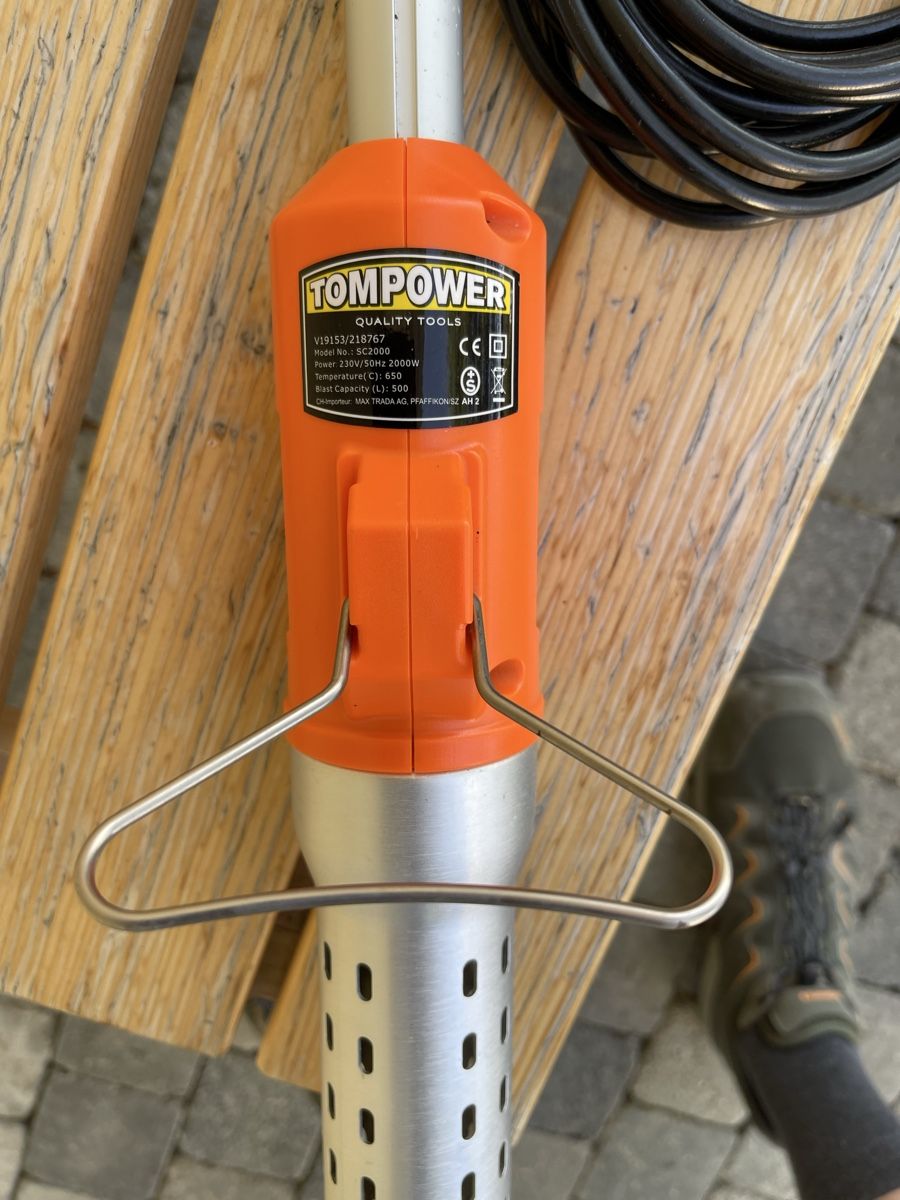 Tutte le macchine: Unkrautvernichter Tompower SC2000 elektrisch gebraucht – Usato da Bäriswil BE venduto da andi145a 2