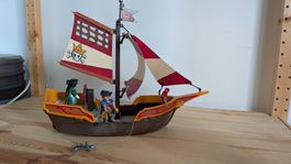 Playmobil Kleines Piratenschiff 71418, Top Zustand