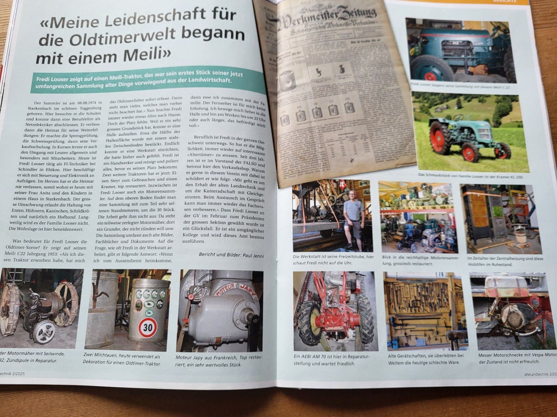 Trattori: alte Landtechnik – Usato da Weissbad venduto da Milan041 5