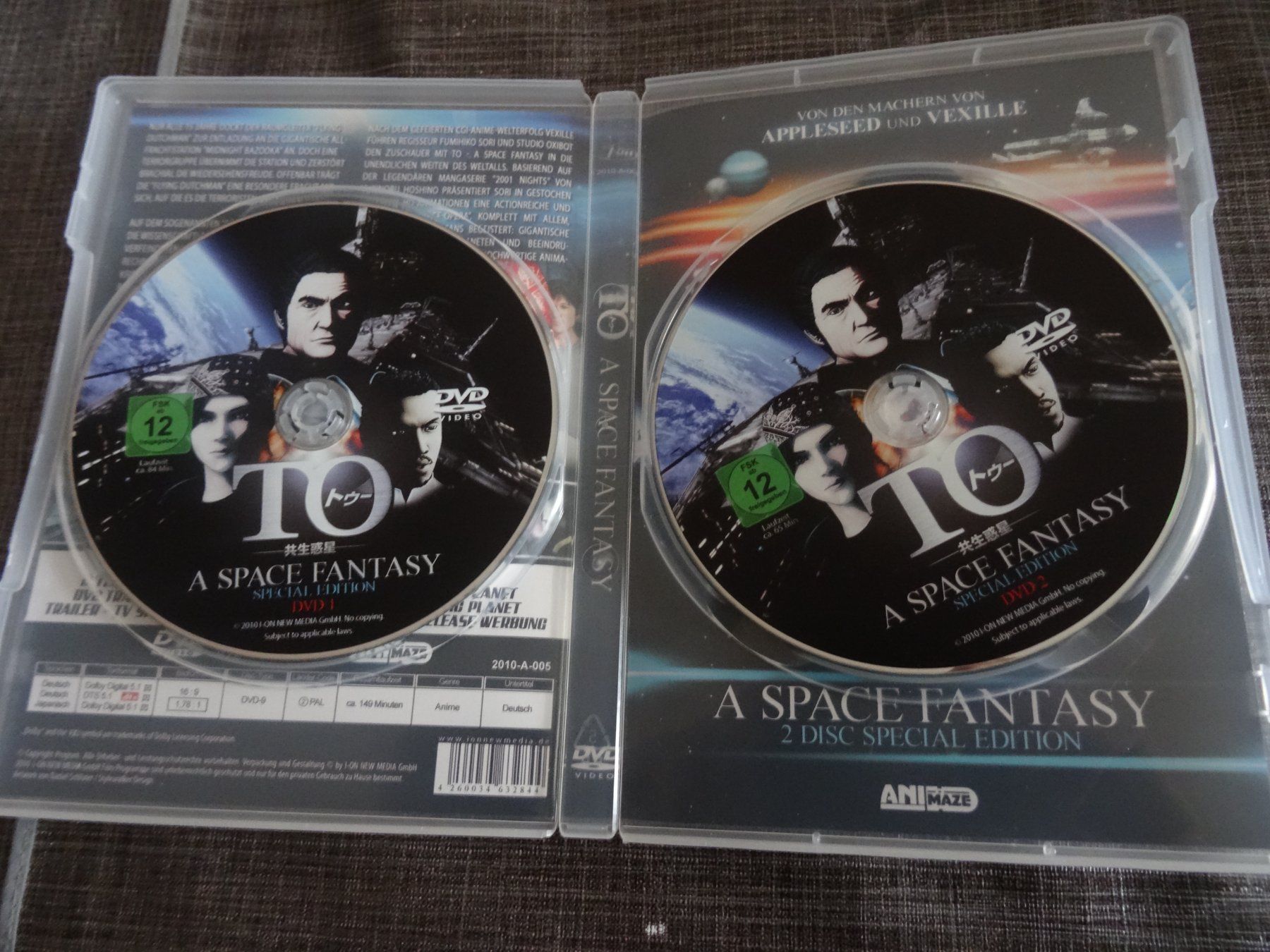 Tutti i DVDs: A Space Fantasy - 2-Disc Special Edition DVD – Usato da Olten venduto da Disc-Verkauf 1