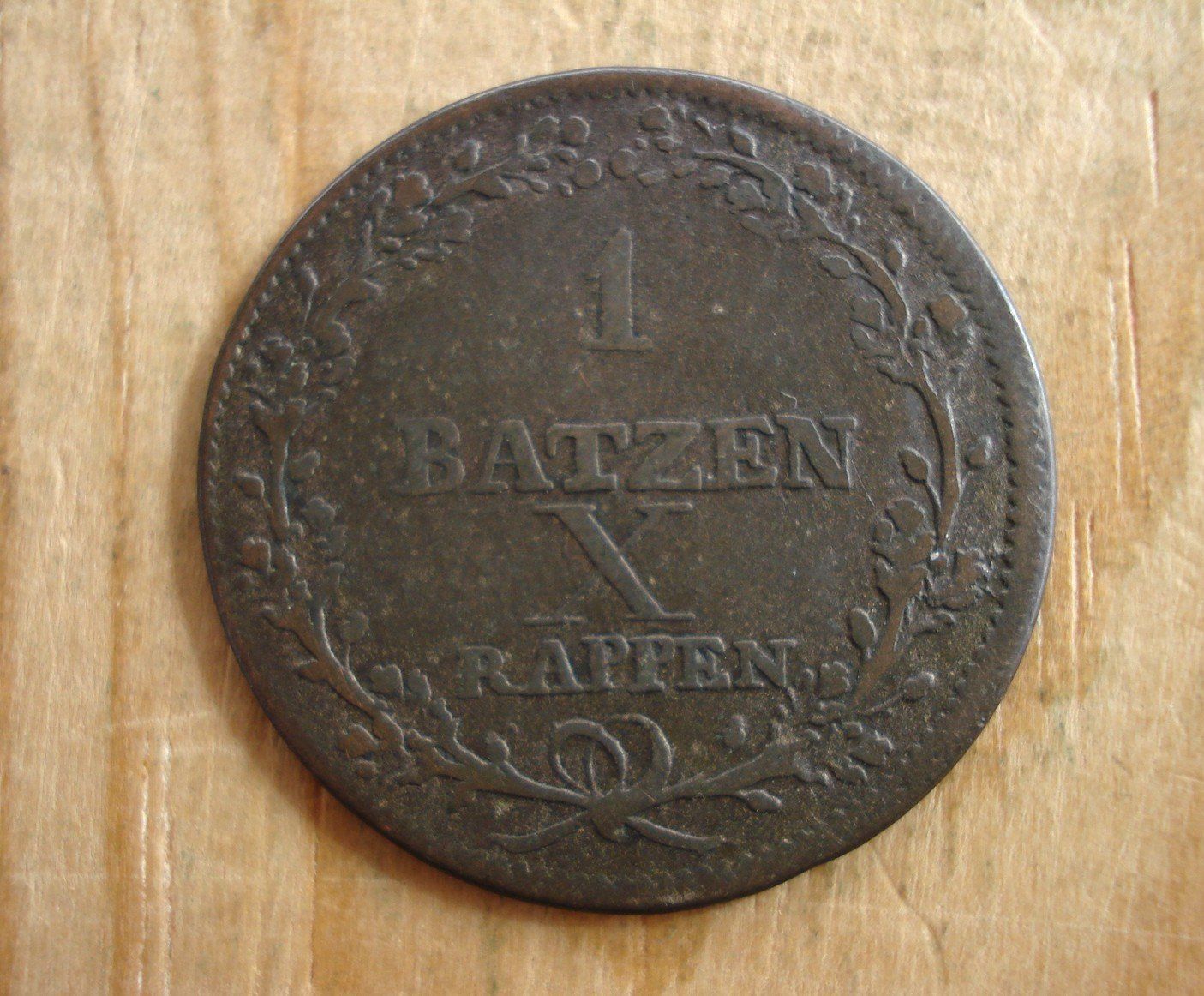 Tutti le monete: (D3) Luzern Batzen 1810 – Usato da Erlach venduto da Net-Coins