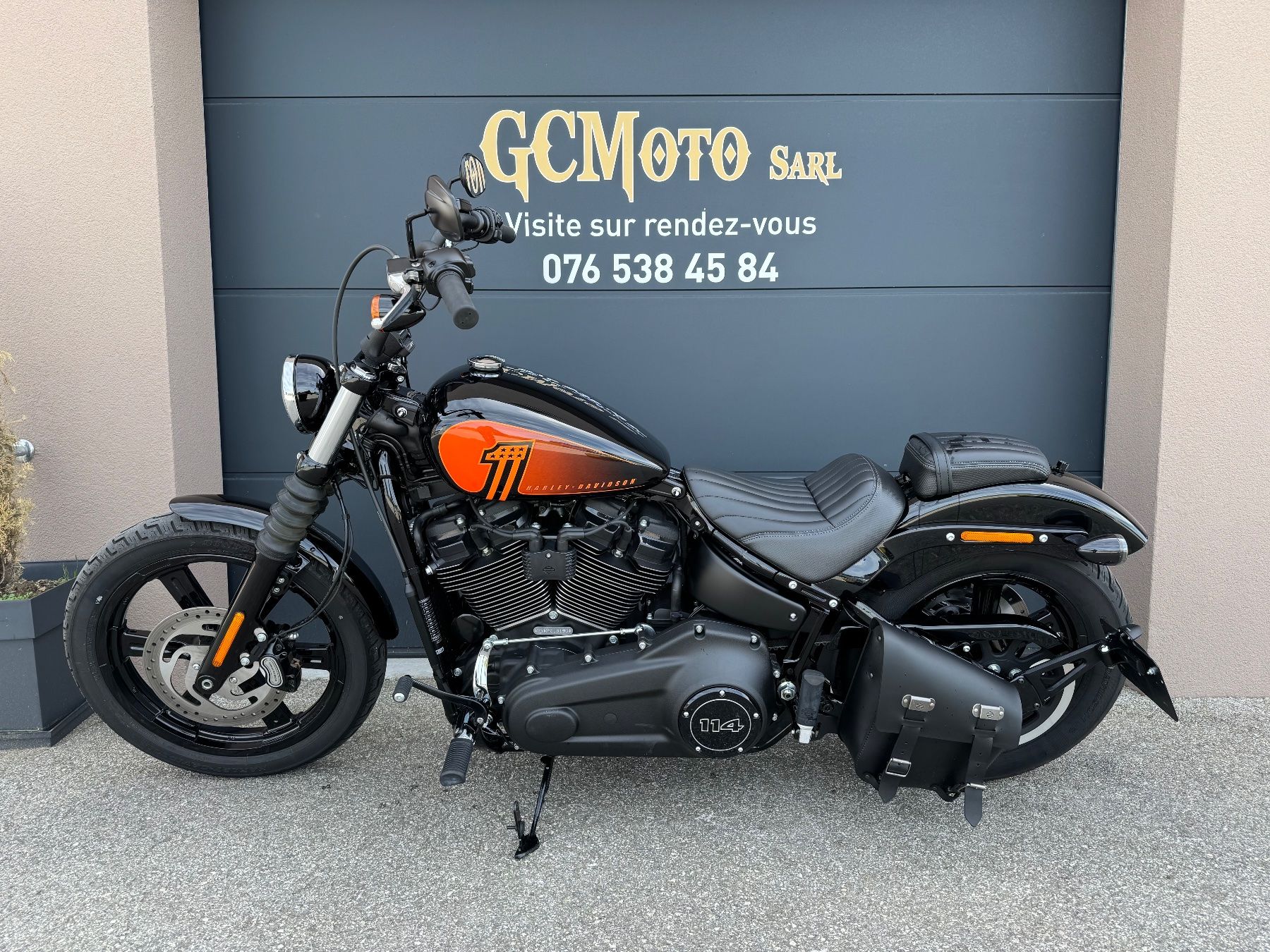 Harley-Davidson Chopper: Harley Davidson Softail 115 Street Bob LEASING POSSIBLE – Usato da Echallens venduto da HD90 4