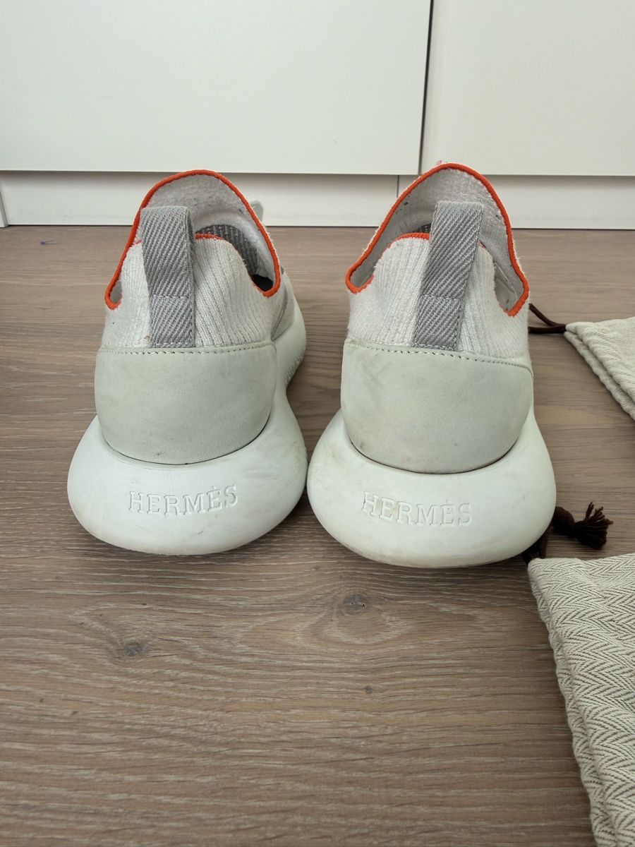 Hermès Scarpe da donna: Hermès Sneakers White Size 37.5 + Dustbag – Usato da Zug venduto da Beolingus22 1
