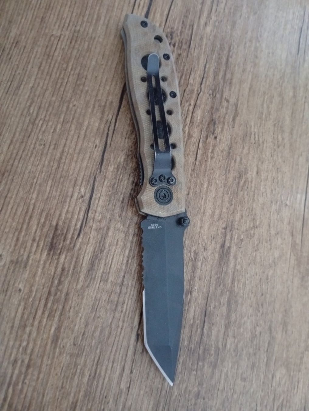 Coltelli tascabile: Extrem Ops Tanto Desert Taschenmesser Klappmesser Sackmesser – Usato da Winterthur venduto da Rogue01 1
