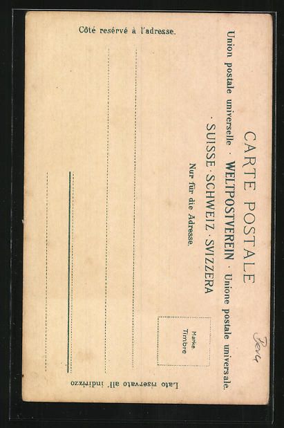 Cartoline postali: AK Guttannen, Häuser an der Aare – Usato da Berlin venduto da bartko-reher 1