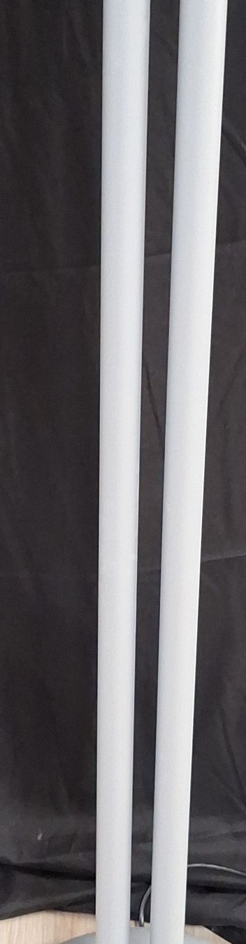 Lampade: Deckenfluter Standleuchte grau/matt silber/silber – Usato da Diessenhofen venduto da str_p57p 3