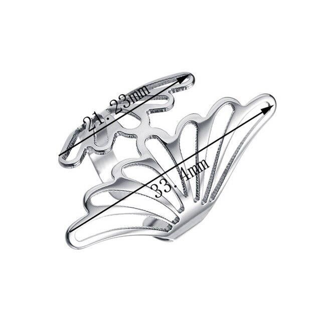 Ringe: Ring Engelsflügel Silber Edelstahl – Neu und originalverpackt aus Niederbipp von chrimmskrams 1