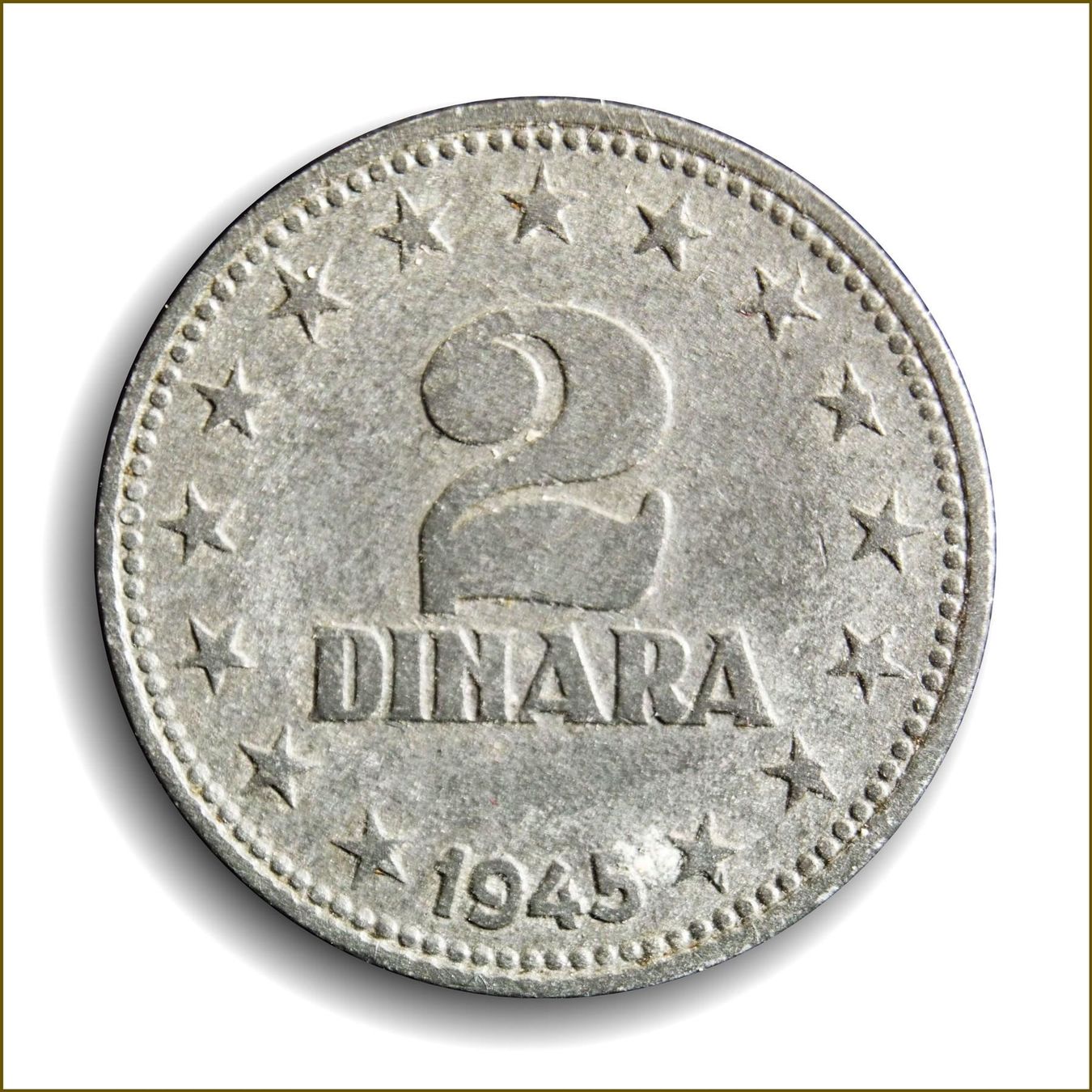 Tutti le monete: 2 Dinar 1945 RR – Usato da Flamatt venduto da samowarow 3