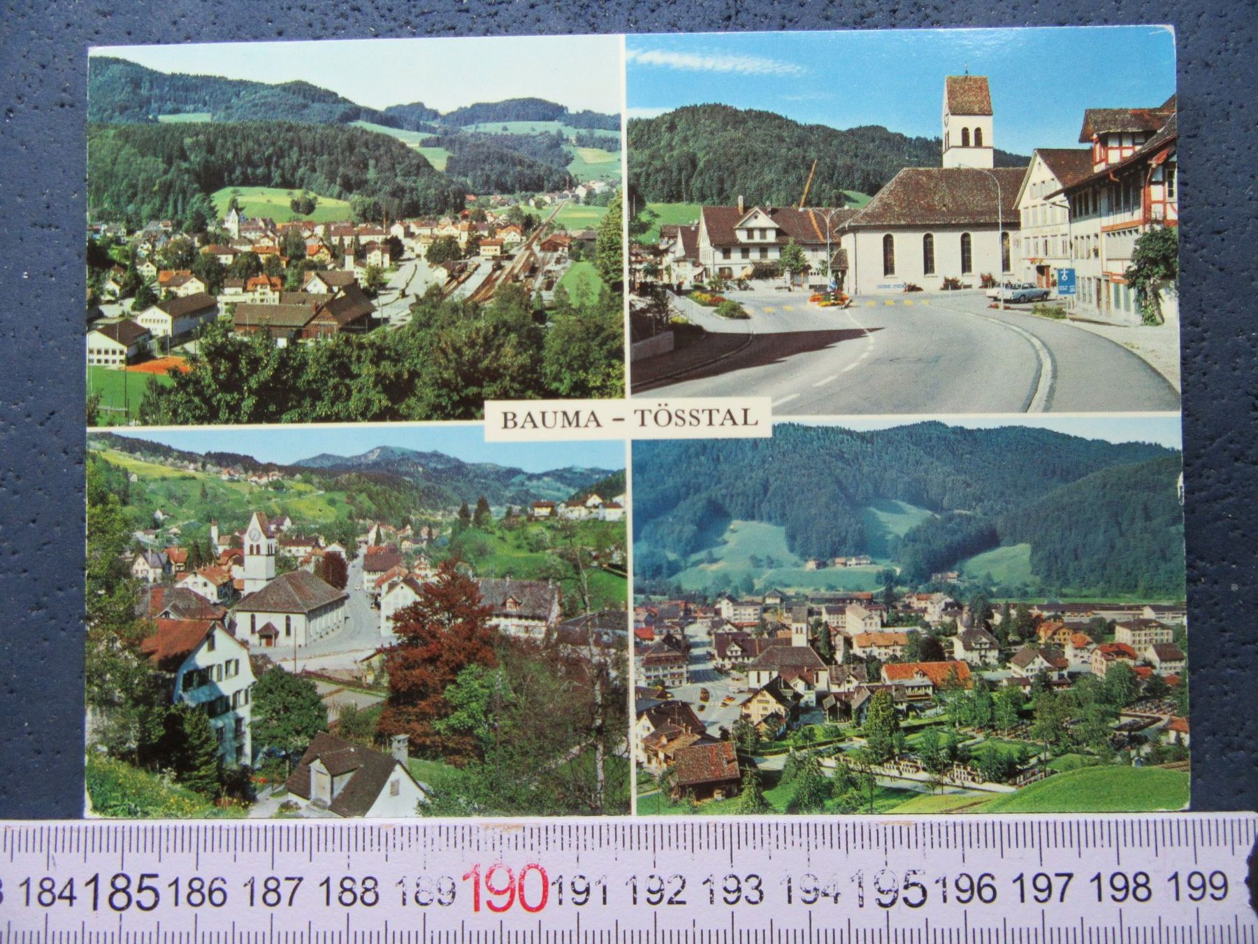 Cartoline postali: BAUMA TÖSSTAL ZH AK 1975 – Usato da Ettingen venduto da Hausi4711
