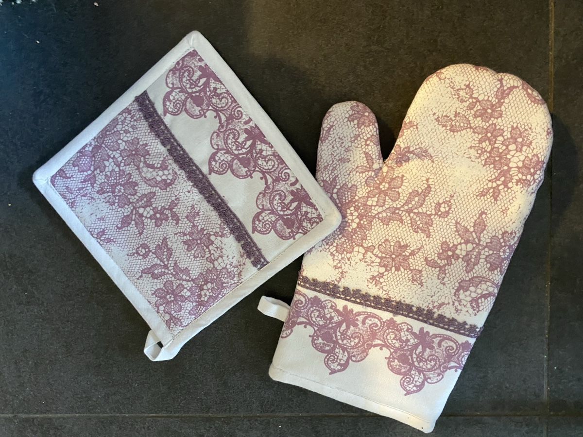 Guanti & manicotti: Topfhandschuh & Topflappen Set Neu – Nuovo (secondo la descrizione) da Murgenthal venduto da anmedlung