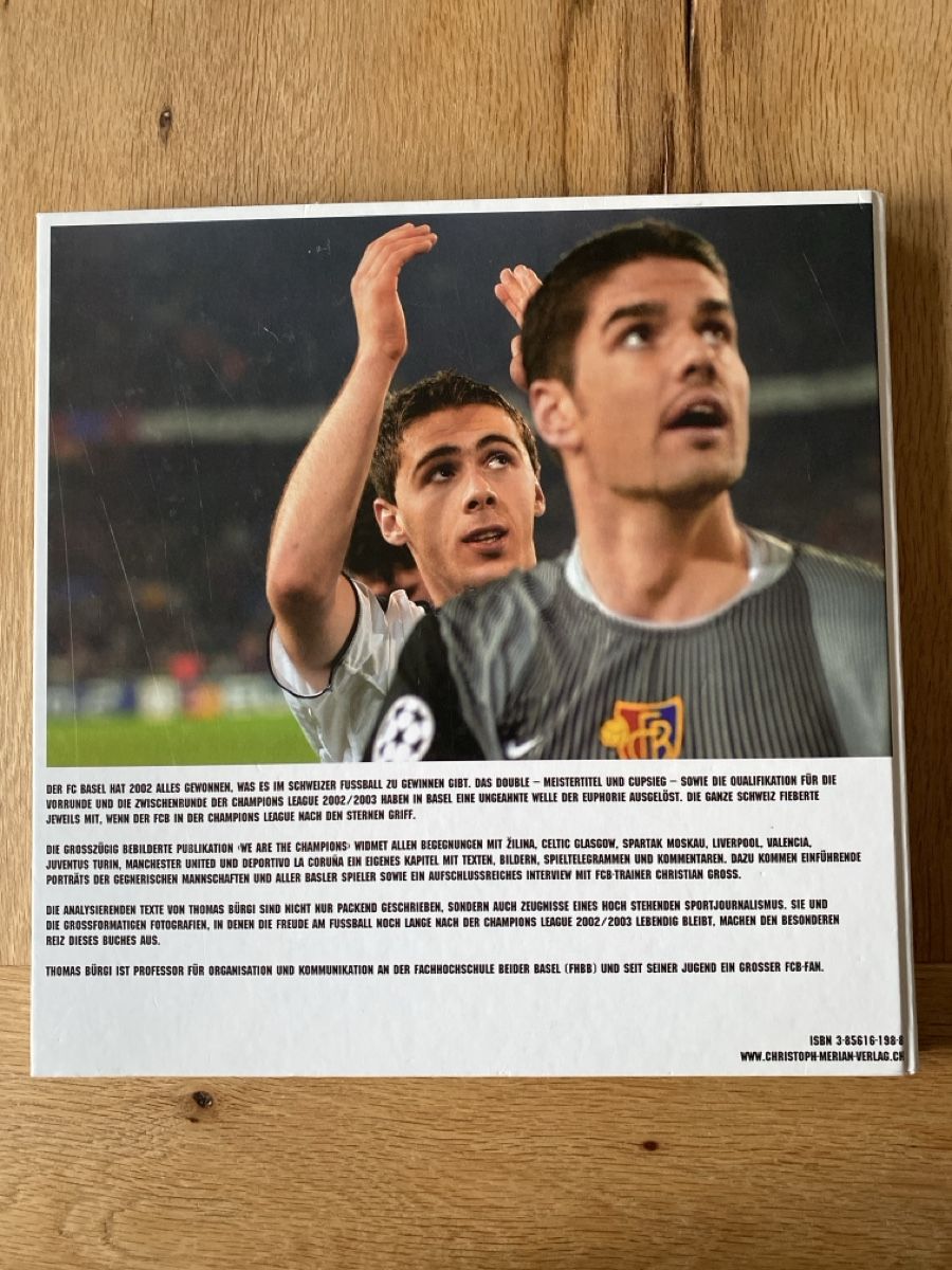 Bücher: FC Basel 2002/2003, Buch "We Are The Champions" – Neu (gemäss Beschreibung) aus Reigoldswil von haensnoetig 7