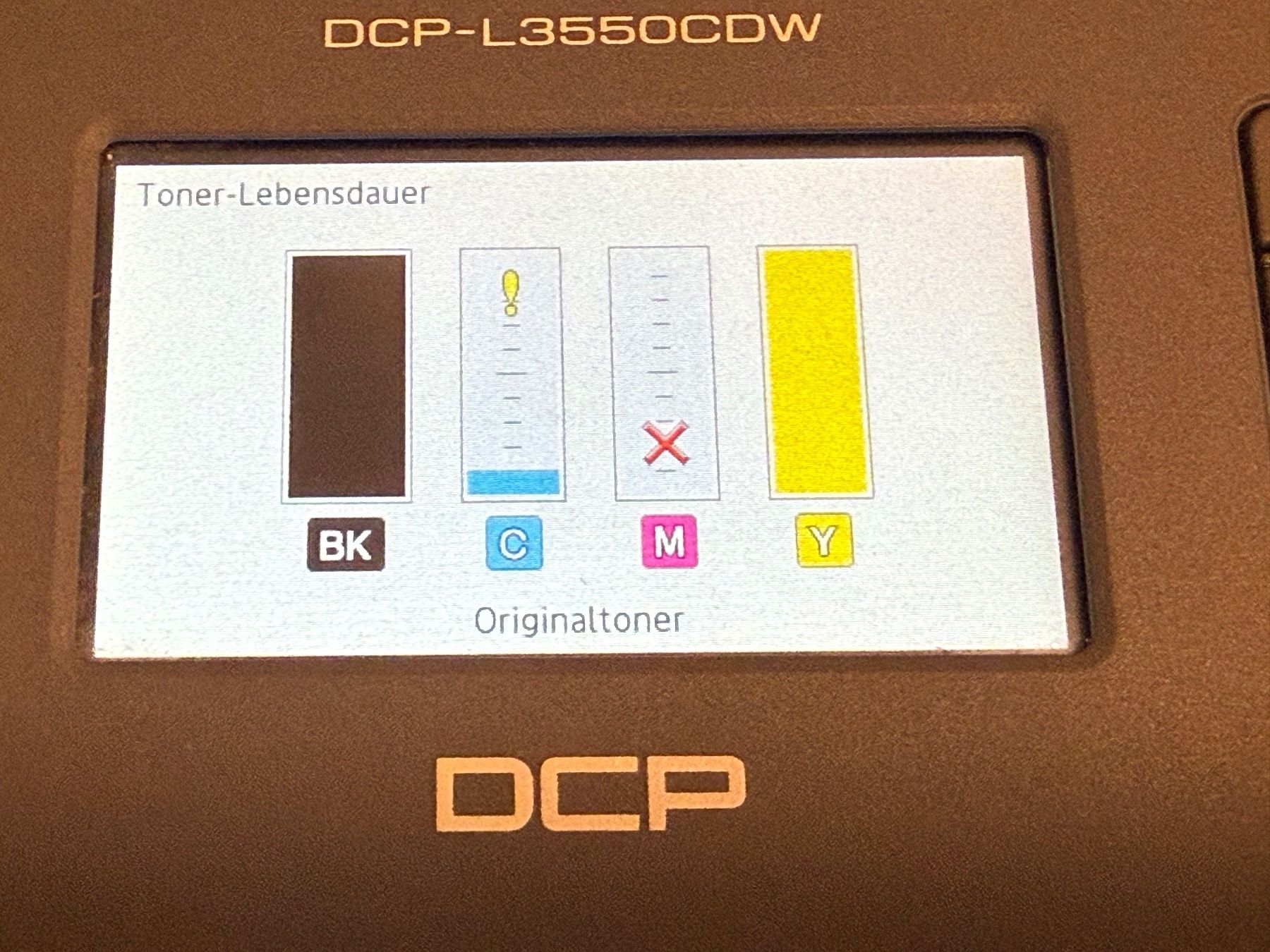 Drucker: Brother DCP3550CDW Laserdrucker Multifunktionsgerät funkt... – Gebraucht aus Aesch ZH von Tomy007008 7