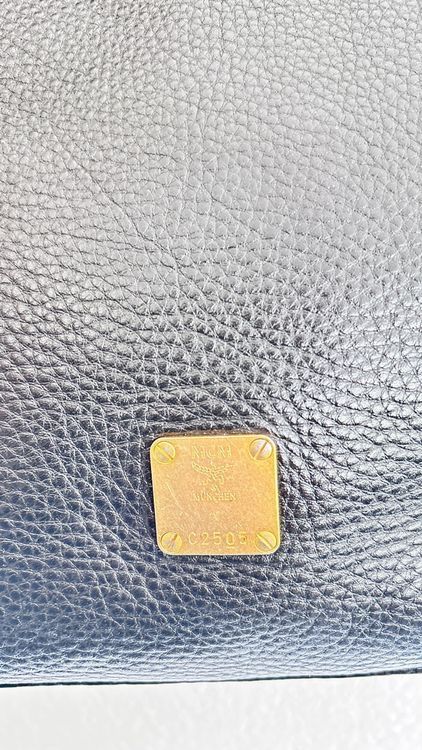 Mcm Taschen für Damen: Authentische MCM Handtasche Leder Schwarz Schultertasche – Gebraucht aus Zürich von Brodiea 1