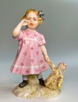 WEINENDES MÄDCHEN MIT PUPPE*HELENA WOLFSOHN*DRESDEN*****