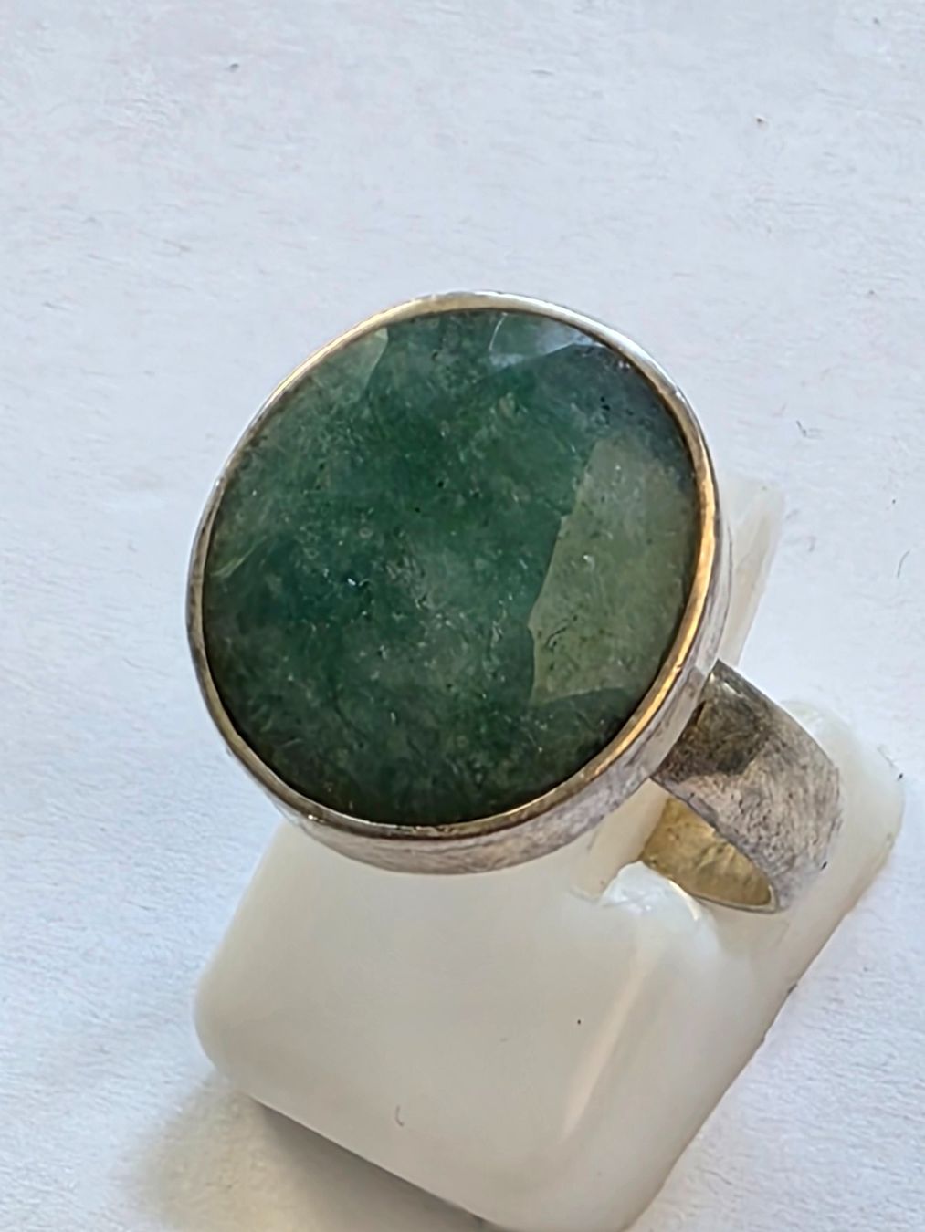 Ringe: Silberring mit blauem Stein Oval facettiert Grösse 60 – Neu (gemäss Beschreibung) aus Zürich von adriben 6