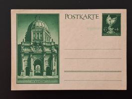 Postkarte Grossdeutsches Reich 1944. Postfrisch.