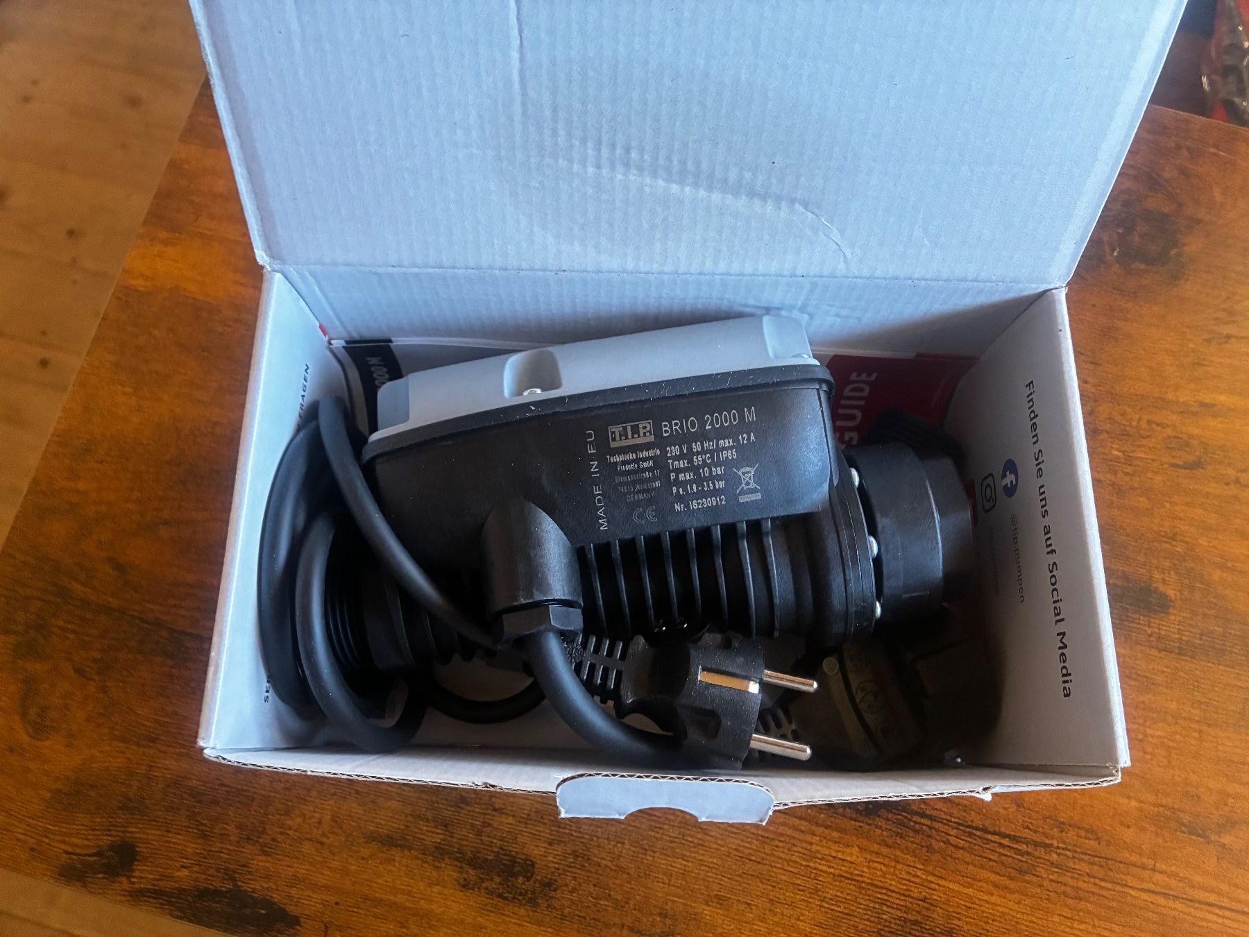 Sistema di controllo: Elektronische Pumpensteuerung Brio 2000M – Nuovo e nell'imballaggio originale da Zollbrück venduto da outlet16 3