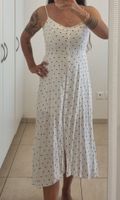 Hollister Sommerkleid Tupfen Weiss Grösse S