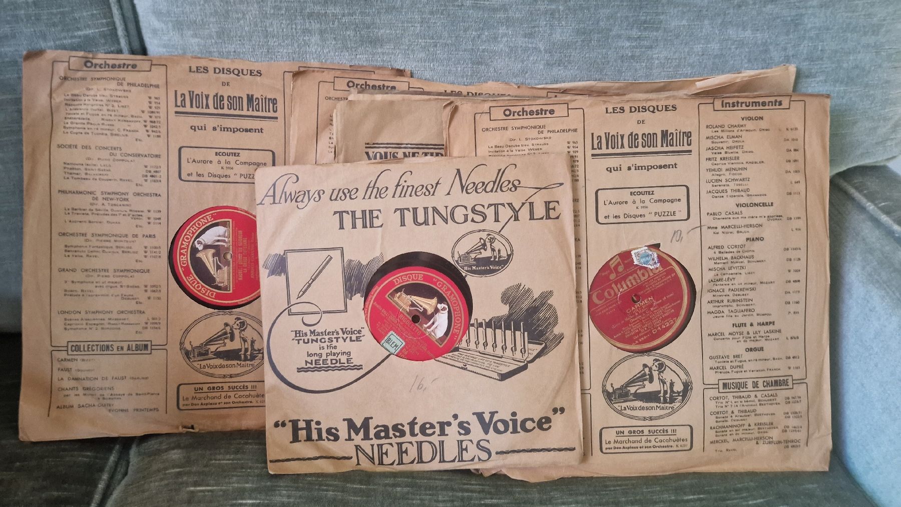 Schallplatten: 32 Stück Vintage Schellack Platten Sammlung – Gebraucht aus Seengen von Seestern77 3