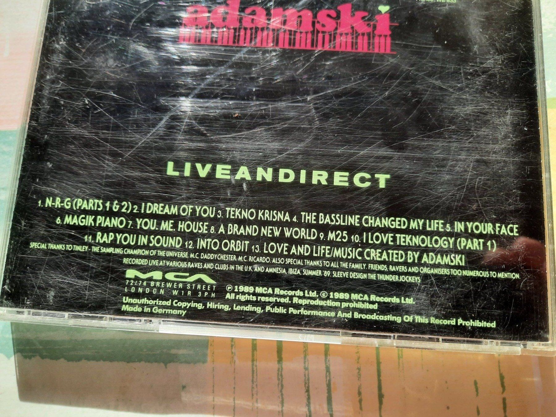 CDs: Cd Adamski  - Live and Direct – Gebraucht aus Pully von bro_n52j 3