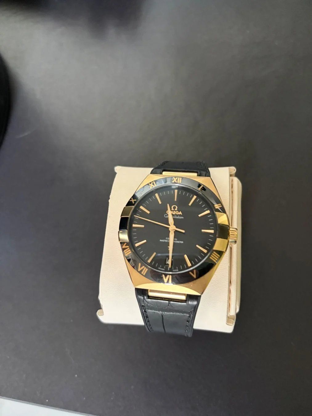 Omega Orologi: Omega Constellation Coaxial Master Chronometer 18k Gold – Usato da Thalwil venduto da malexx