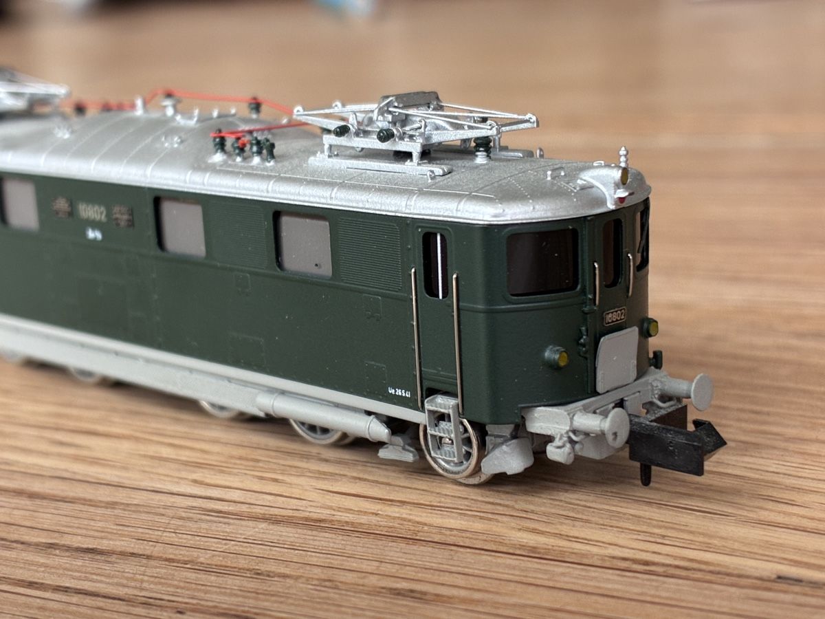 Lemaco Modellini di ferrovie: Lemaco N Ae 4/6 10802 Digital mit Pufferspeicher – Usato da Neunkirch venduto da Steff74 1