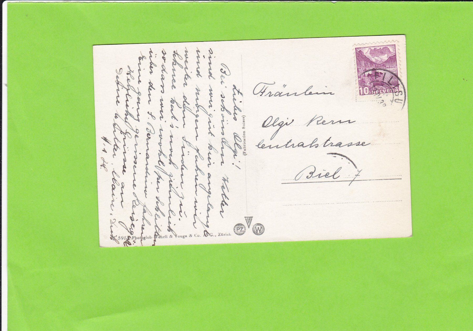 Cartoline postali: Davos-Platz – Usato da St. Peterzell venduto da neckertal 1