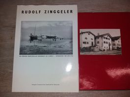 Buch & Postkarte Rudolf Zinggeler Original Graubünden BIVIO