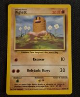 DIGLETT 47/102 BASE SET POKEMON VINTAGE ESPANOL WIZARDS ES