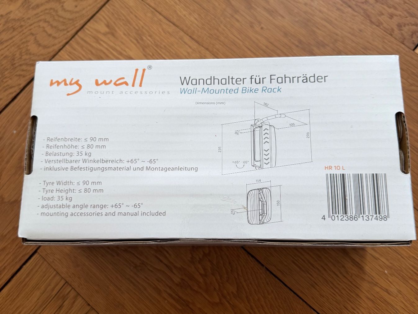 Fahrradhalterungen: my wall Fahrradhalter – Neu und originalverpackt aus Zürich von chi_9dfb 2