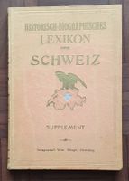 Buch - Historisch - Biographischen Lexikon der Schweiz 1934