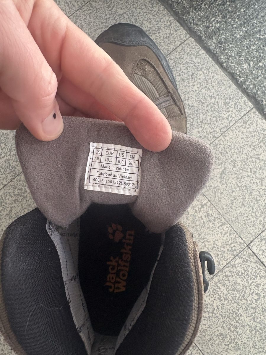 Jack Wolfskin Scarpe da uomo: Wanderschuhe Grösse 40.5, Jack Wolfskin – Usato da Zürich venduto da ellegant_ 4