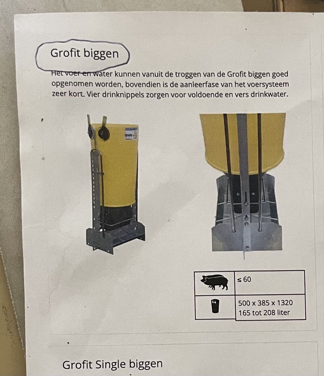 Mangimi: Robuste ,Grofit, Futterbreiautomate für Schweine – Usato da Pfyn venduto da schwalbe10 4