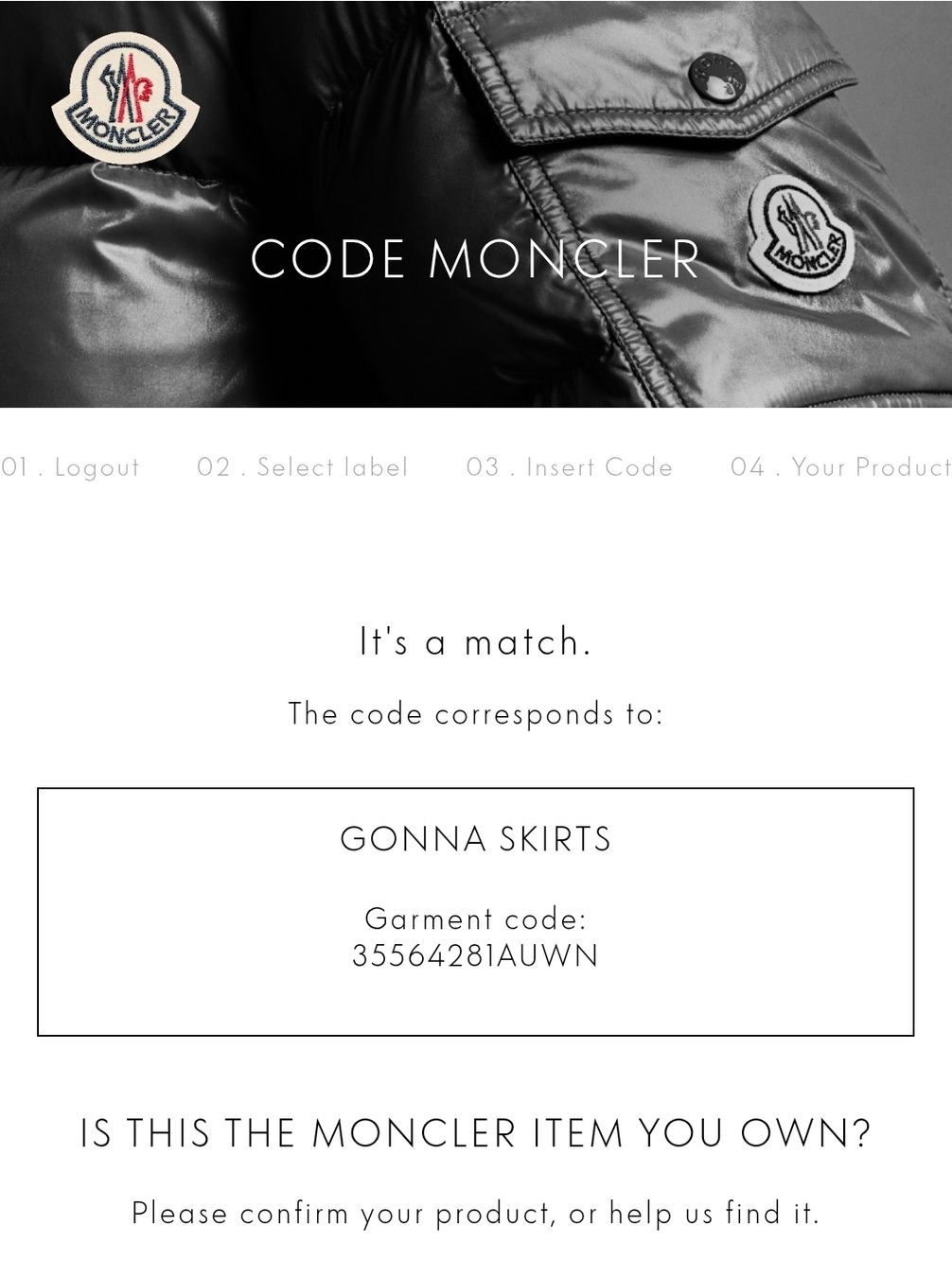 Moncler Gonne: Jupe Moncler neuve 44IT (40) – Nuovo (secondo la descrizione) da Yverdon-les-Bains venduto da Ed9lude 7