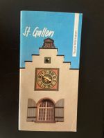 St. Gallen Tourist Information, 1996, Vintage!