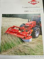 Kuhn Front Giromäher GMD Serie 102F Prospekt 2000  xx