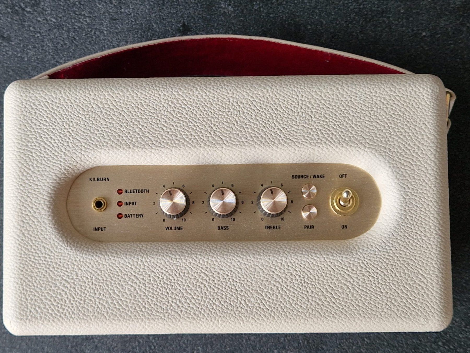 Marshall Lautsprecher: Marshall Kilburn  Bluetooth Lautsprecher Beige – Gebraucht aus Ruswil von Humubobojeje 2