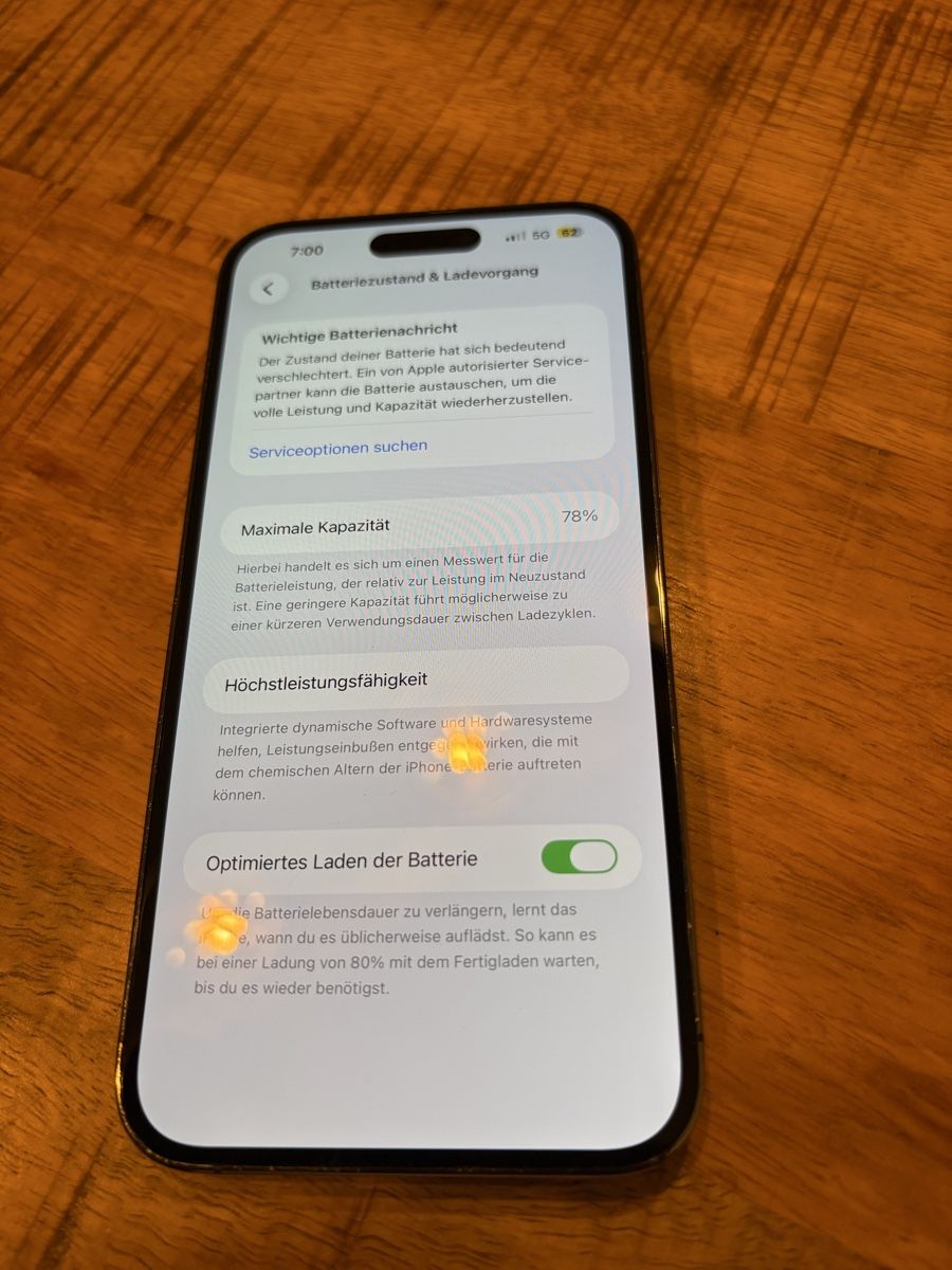 Apple Portables: Apple iPhone 14 Pro max 128 GB violet – D'occasion à Aarburg par j_hu9 2