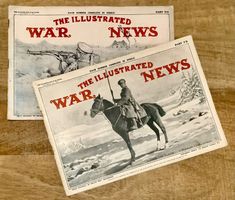 1915 - 2 Originale Kriegs Zeitschriften WW1 England englisch