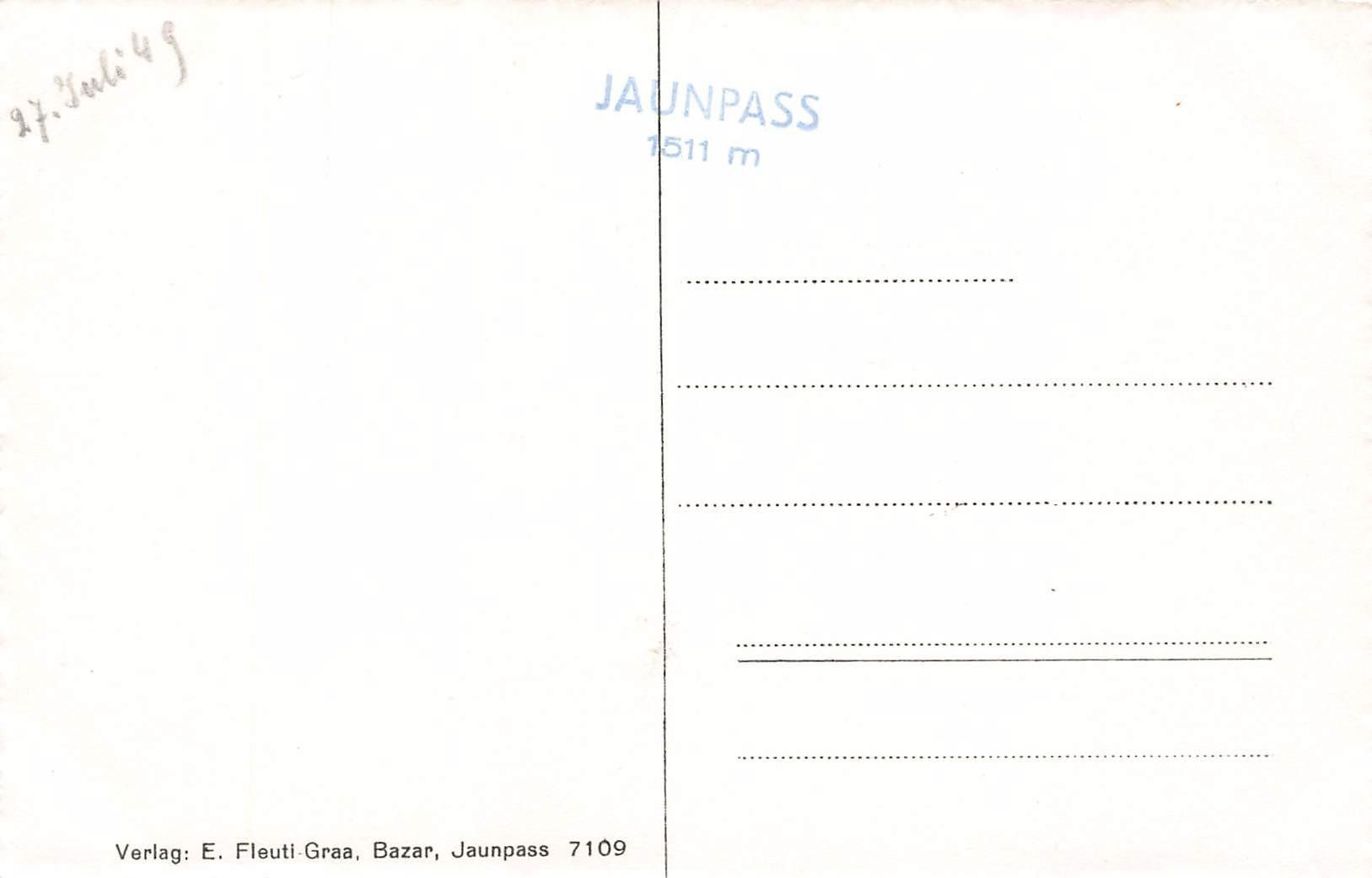 Ansichtskarten: Jaunpass 8 Bild – Gebraucht aus Bichelsee von Gloeckner 1