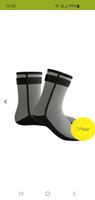 1 Paar 3mm Neopren Badeschuhe (Grösse 35-37) - Grau