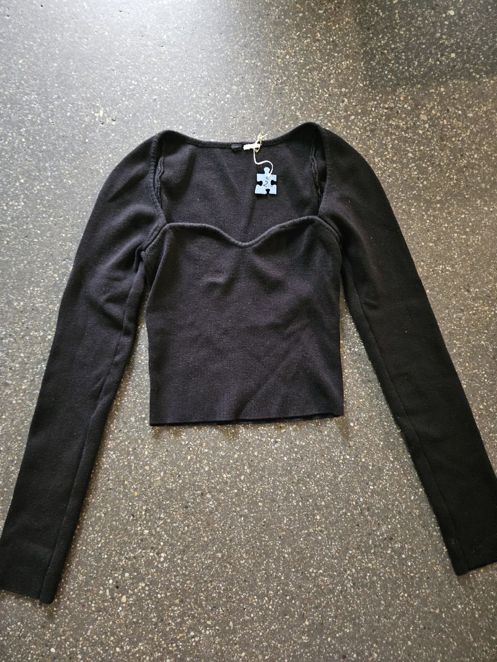 Maglioni & Felpe: Schwarzer Langarm-Pullover Grösse XS  – Nuovo (secondo la descrizione) da Anwil venduto da tamoos